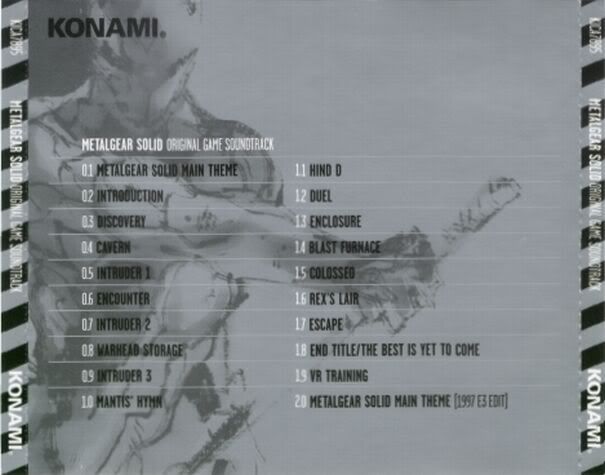 Metal Gear Solid 1 Soundtrack