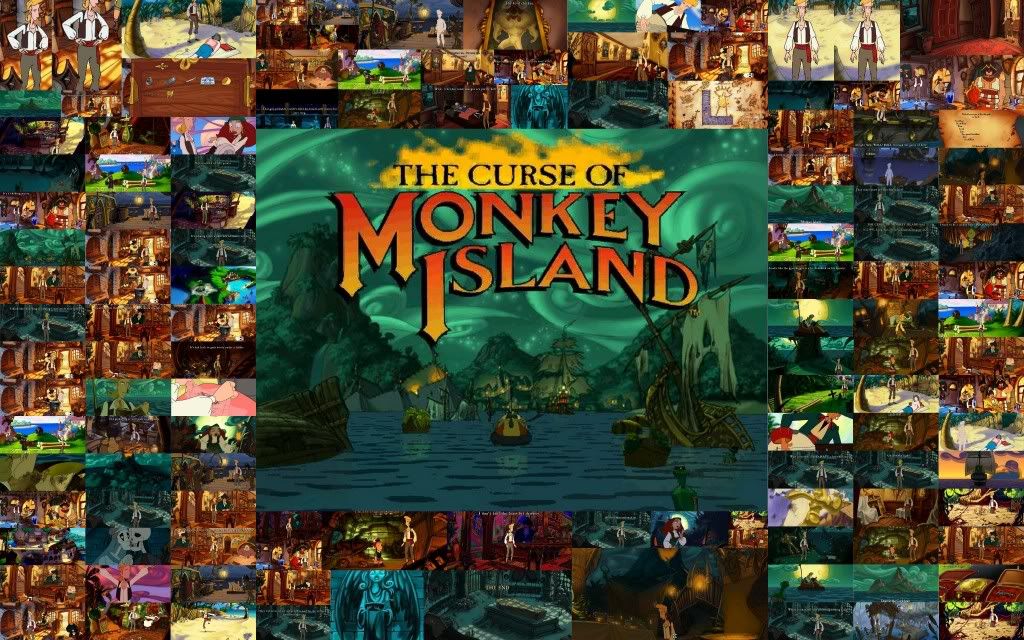 The Curse of Monkey Island Collage