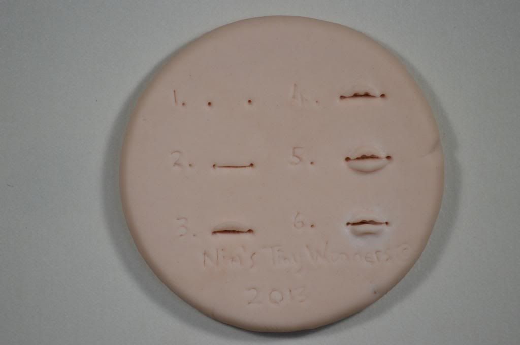 Six etapes pour sculpter les levres en porcelaine froide,mini tutoriel dans porcelaine froide DSC_0734_zpsfc6aad78