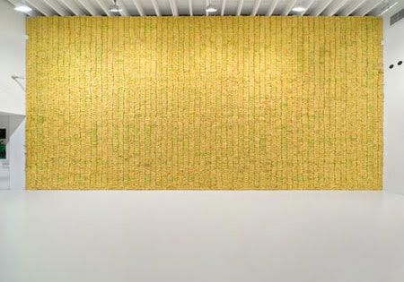 Banana Wall by Stefan Sagmeister