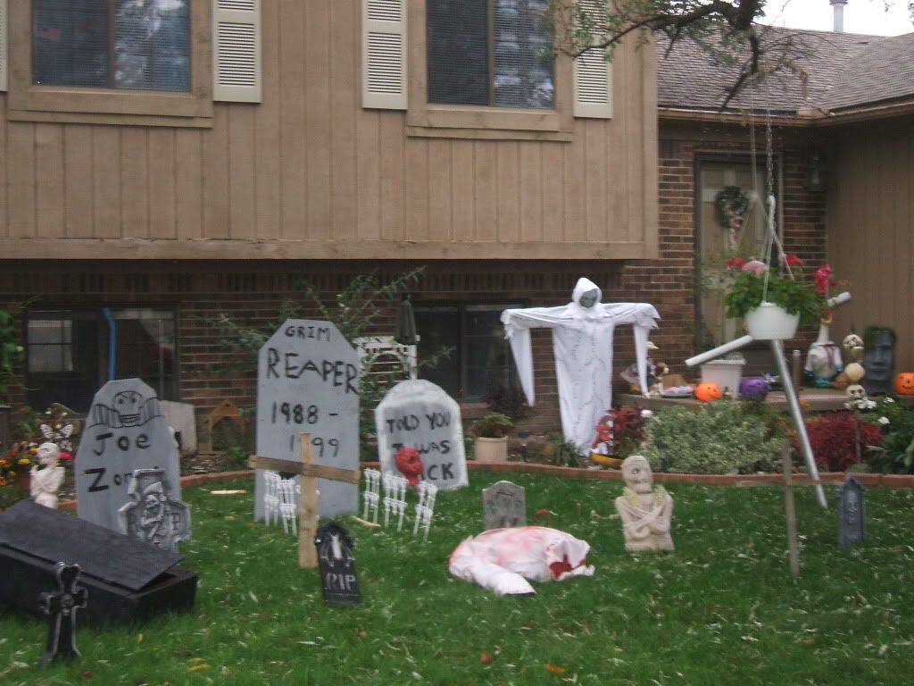 Halloween Yard Props