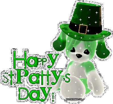 Saint Patrick's Day Glitter Graphics from DollieCrave.com