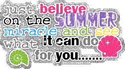 Summer Glitter Graphics