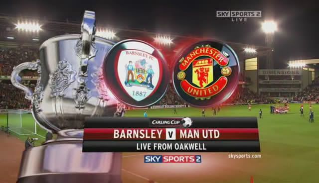 Carling Cup Barnsley vs  Man  United 27 10 2009   Fast Download preview 0