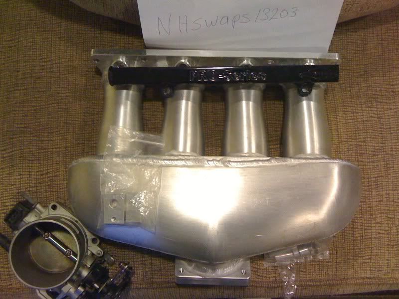 **AFI Intake Manifold, Q45 90mm, Golden Eagle rail. Honda / Acura