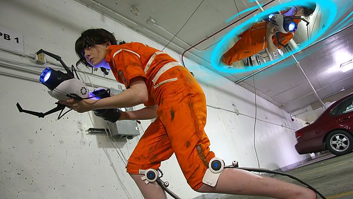 portal 2 chell cosplay. TAKING MY CHELL COSPLAY