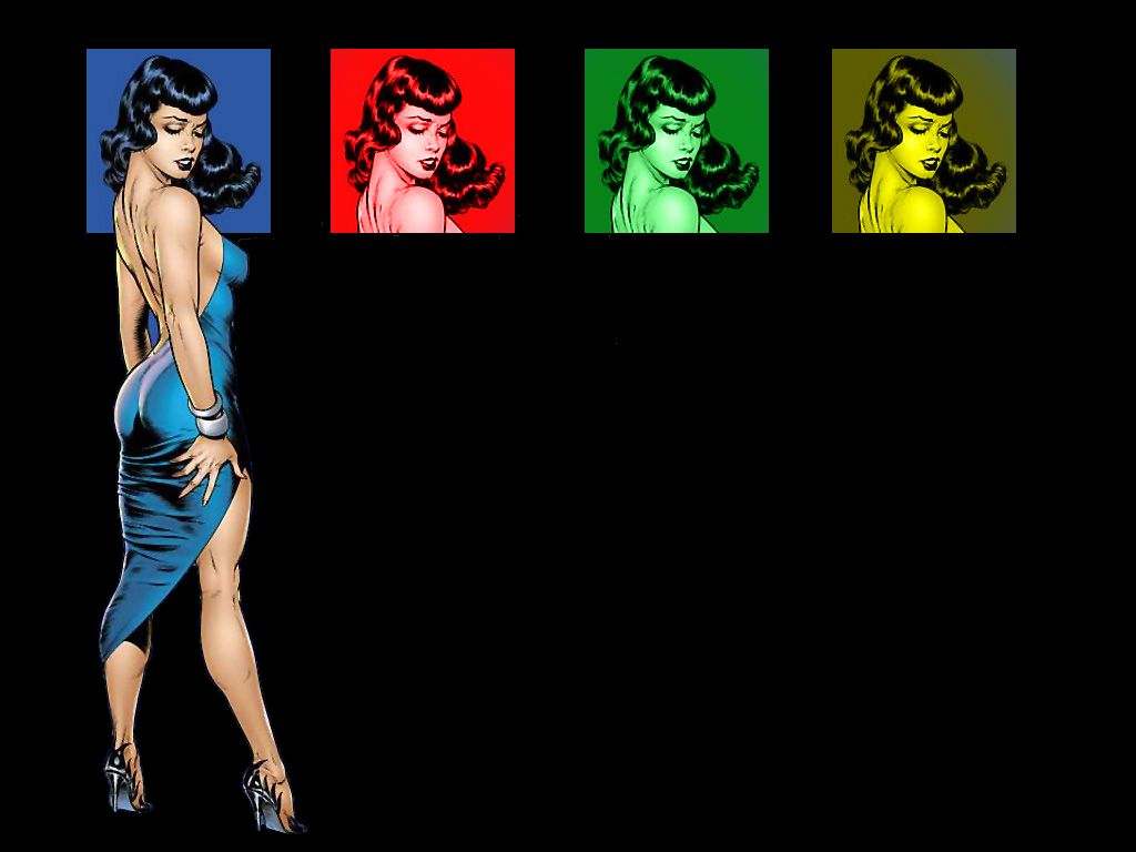 bettie page backgrounds