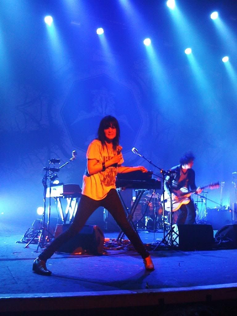 the dead weather at brixton academy with jack white and alison mosshart, london