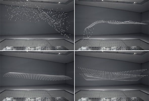 kinetische skulptur kinetic sculpture at the bmw museum in munich