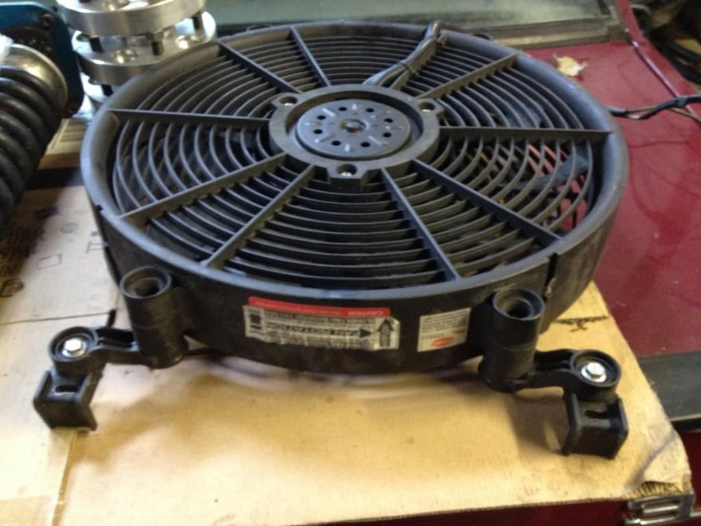 Kenlowe 16 electric fan 2500cfm push and pull. Driftworks Forum