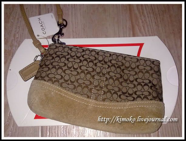 brandnew coach wristlets