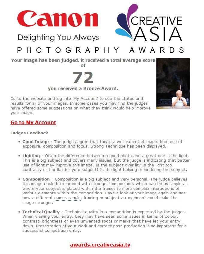 Creative Asia Award - 1