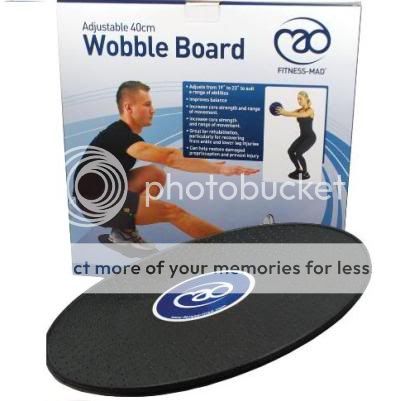 FITNESS MAD ADJUSTABLE WOBBLE BOARD 40cm *****  