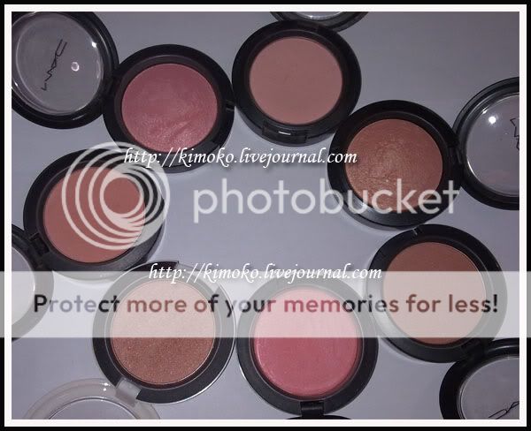 popular mac blushes